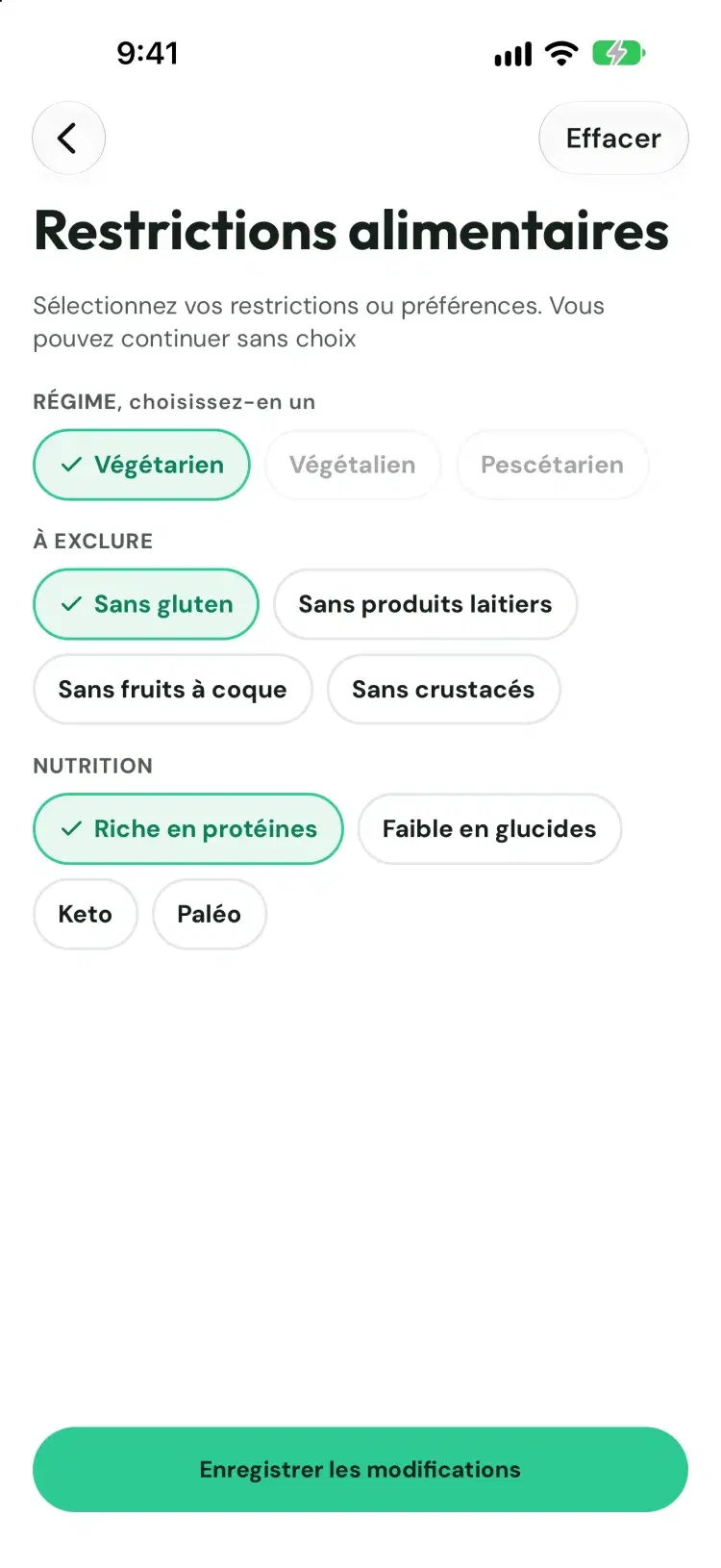 Pantry Pic diet filters