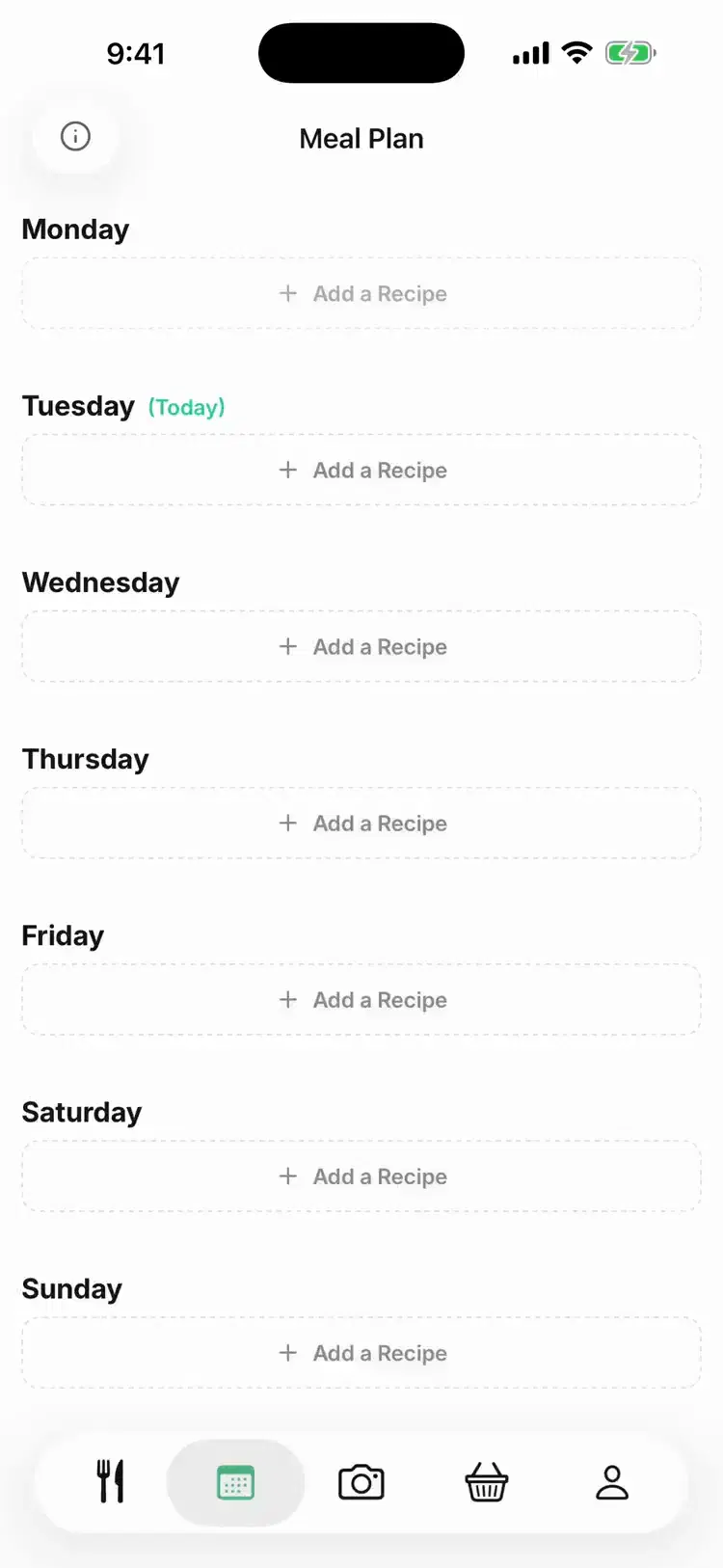Plan your week in minutes